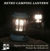 Retro camping lighting home lighting, gardening lighting 200-350 lm camping marker 5000 mAh color temperature 2700k-6500k - PSLX-999c