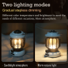 Retro camping lighting home lighting, gardening lighting 200-350 lm camping marker 5000 mAh color temperature 2700k-6500k - PSLX-999c